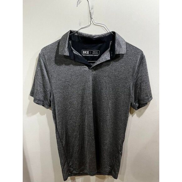 Buckle Other - BKE Shirt Mens Size Medium Black Polo Short Sleeve Performance Golf Athleisure